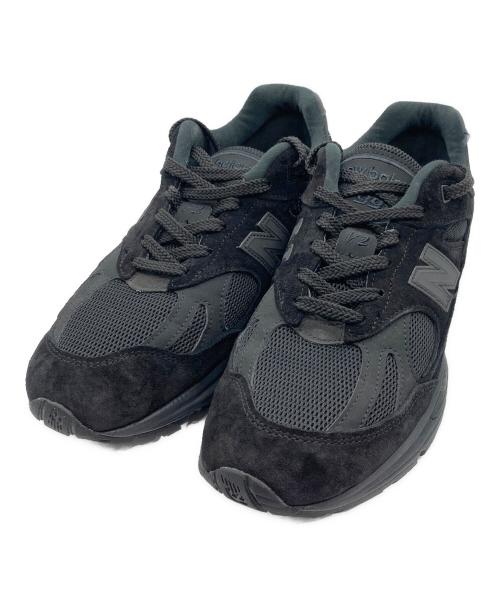 NEW BALANCE（ニューバランス）NEW BALANCE (ニューバランス) 991V2 トリプルブラック サイズ:9 1/2の古着・服飾アイテム