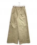 Dickies×JANE SMITH×journal standard L'essageディッキーズ×ジェーンスミス×ジャーナルスタンダード レサージュ）の古着「26SS 別注2タックBIGパンツ」｜オリーブ