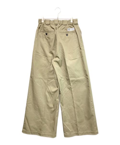 Dickies（ディッキーズ）Dickies (ディッキーズ) JANE SMITH (ジェーンスミス) journal standard L'essage (ジャーナルスタンダード レサージュ) 26SS 別注2タックBIGパンツ オリーブ サイズ:Sの古着・服飾アイテム