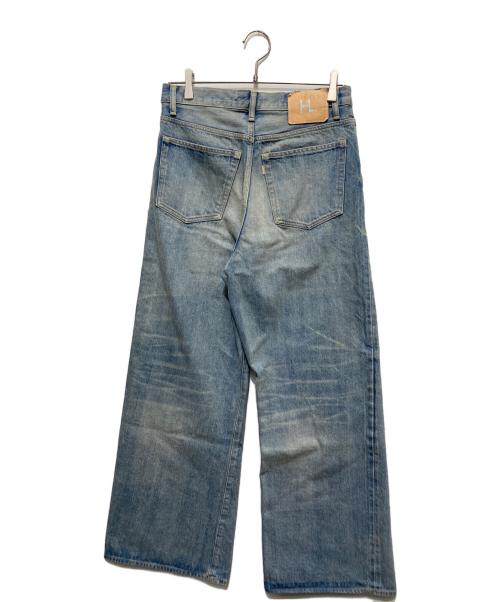 HERILL（ヘリル）HERILL (ヘリル) MUSE de Deuxieme Classe (ミューズ ドゥーズィエム クラス) HL Denim Wideパンツ インディゴ サイズ:00の古着・服飾アイテム