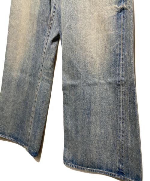 HERILL（ヘリル）HERILL (ヘリル) MUSE de Deuxieme Classe (ミューズ ドゥーズィエム クラス) HL Denim Wideパンツ インディゴ サイズ:00の古着・服飾アイテム