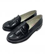 HUNTER×Ameriハンター×アメリ）の古着「GLOSS TASSEL PENNY LOAFER」｜ブラック