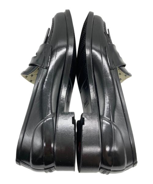 HUNTER（ハンター）HUNTER (ハンター) AMERI (アメリ) GLOSS TASSEL PENNY LOAFER ブラック サイズ:Mの古着・服飾アイテム