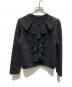 TO BE CHIC（トゥービーシック）の古着「ピークスニットジャケット」｜ブラック