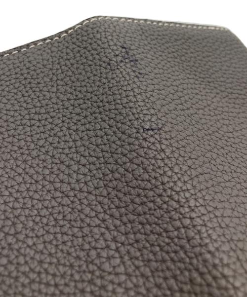 bonaventura（ボナベンチュラ）bonaventura (ボナベンチュラ) シュリンプレザー 名刺入れ グレーの古着・服飾アイテム
