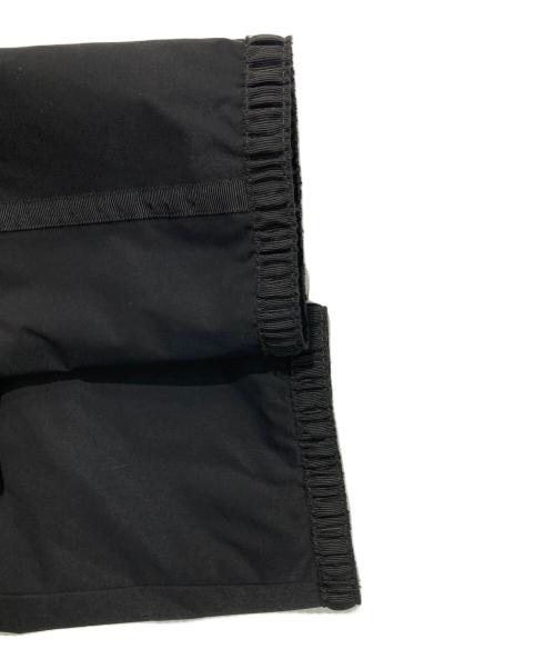 TO BE CHIC（トゥービーシック）TO BE CHIC (トゥービーシック) 中綿Wジップビジューコート ブラック サイズ:42の古着・服飾アイテム