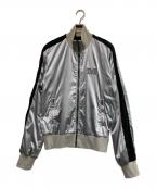 DOLCE & GABBANAドルチェ＆ガッバーナ）の古着「トラックジャケット」｜シルバー