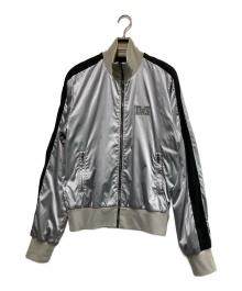 DOLCE & GABBANA（ドルチェ＆ガッバーナ）の古着「トラックジャケット」｜シルバー
