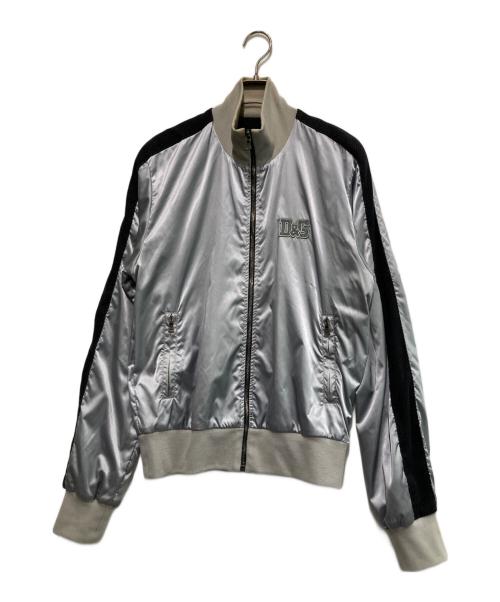 DOLCE & GABBANA（ドルチェ＆ガッバーナ）DOLCE & GABBANA (ドルチェ＆ガッバーナ) トラックジャケット シルバー サイズ:48の古着・服飾アイテム