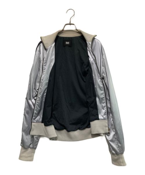 DOLCE & GABBANA（ドルチェ＆ガッバーナ）DOLCE & GABBANA (ドルチェ＆ガッバーナ) トラックジャケット シルバー サイズ:48の古着・服飾アイテム