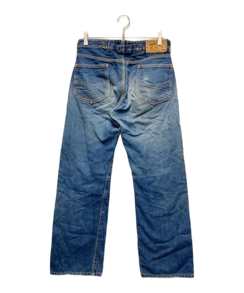 LEE（リー）LEE (リー) シンチバック ヘアオンハイド ワイドデニム インディゴ サイズ:W31の古着・服飾アイテム