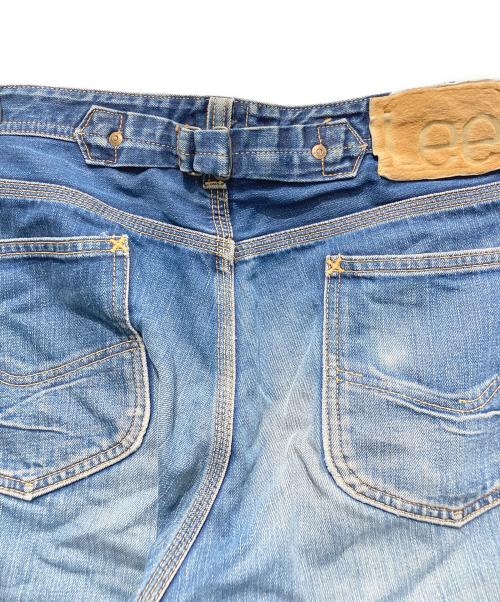 LEE（リー）LEE (リー) シンチバック ヘアオンハイド ワイドデニム インディゴ サイズ:W31の古着・服飾アイテム