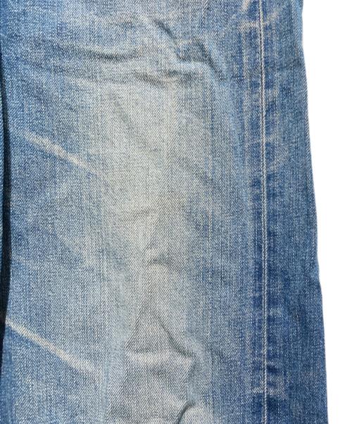 LEE（リー）LEE (リー) シンチバック ヘアオンハイド ワイドデニム インディゴ サイズ:W31の古着・服飾アイテム