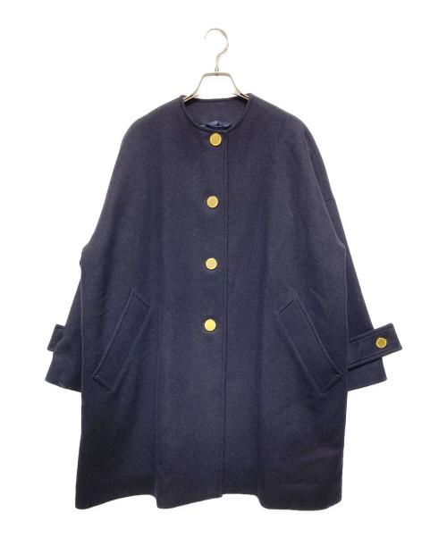 Traditional Weatherwear（トラディショナルウェザーウェア）Traditional Weatherwear (トラディショナルウェザーウェア) MALTON NO COLLAR ネイビー サイズ:32の古着・服飾アイテム