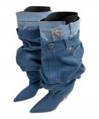 YELLOイエロ）の古着「BLUE JEAN  LONG BOOTS」｜インディゴ