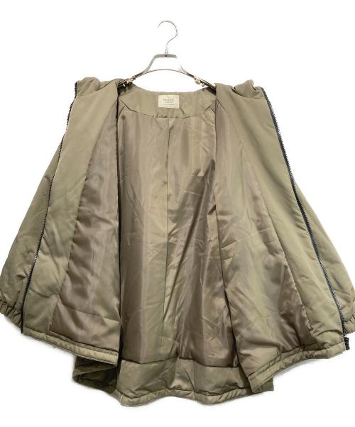 miss edi collection（ミス エディ コレクション）miss edi collection (ミス エディ コレクション) フード付き中綿コート カーキ サイズ:40の古着・服飾アイテム