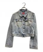 DIESELディーゼル）の古着「DE-SLIMMY-S デニムジャケット」｜スカイブルー