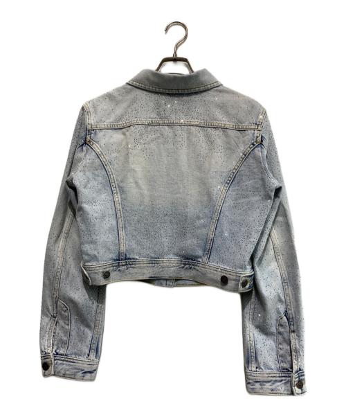 DIESEL（ディーゼル）DIESEL (ディーゼル) DE-SLIMMY-S デニムジャケット スカイブルー サイズ:Lの古着・服飾アイテム