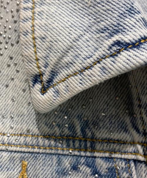DIESEL（ディーゼル）DIESEL (ディーゼル) DE-SLIMMY-S デニムジャケット スカイブルー サイズ:Lの古着・服飾アイテム