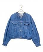 Loulou Willoughbyルルウィルビー）の古着「デニムパフィブルゾン」｜インディゴ