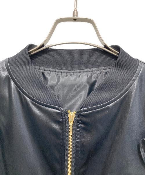 iDea Luce（イデア ルーチェ）iDea Luce (イデア ルーチェ) サテンブルゾン ブラック サイズ:FREE 未使用品の古着・服飾アイテム