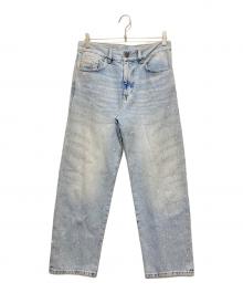 DIESEL（ディーゼル）の古着「2016 D-AIR ラインストーン デニムパンツ」｜スカイブルー