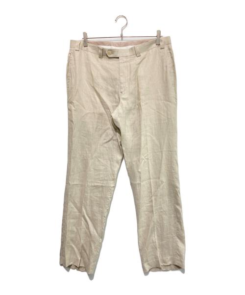 RALPH LAUREN（ラルフローレン）RALPH LAUREN (ラルフローレン) リネンスラックス ベージュ サイズ:W36の古着・服飾アイテム