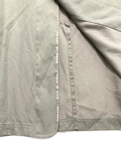 transition equipmant（トランジション・イクイップメント）transition equipmant (トランジション・イクイップメント) ノーカラーコート グリーン サイズ:2の古着・服飾アイテム