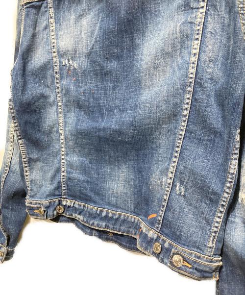 DSQUARED2（ディースクエアード）DSQUARED2 (ディースクエアード) Dan Jean Jacket インディゴ サイズ:44の古着・服飾アイテム