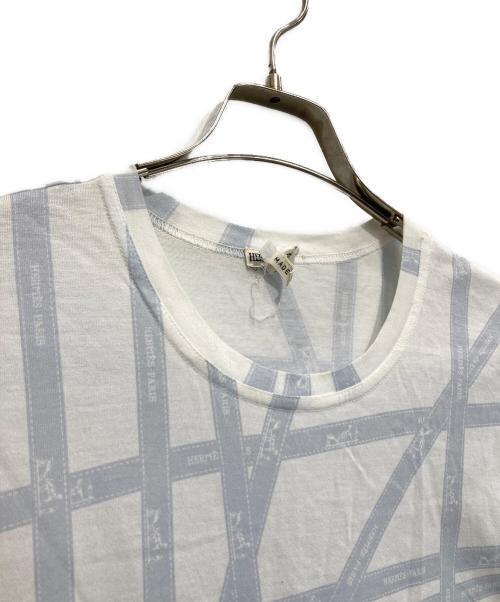 HERMES（エルメス）HERMES (エルメス) ボリュデュックTシャツ ホワイト サイズ:XLの古着・服飾アイテム