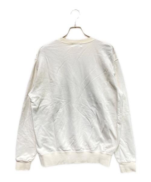 Happinet（ハピネット）happinet (ハピネット) プリントスウェット ベージュ サイズ:Mの古着・服飾アイテム