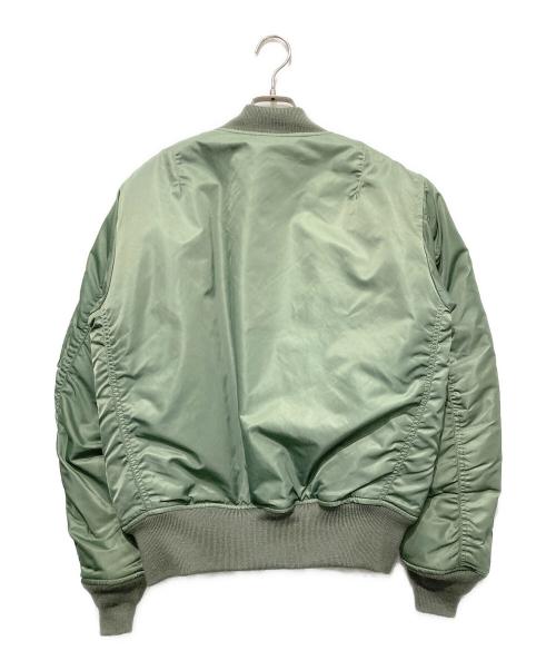 AVIREX（アヴィレックス）AVIREX (アヴィレックス) MA-1ジャケット グリーン サイズ:Lの古着・服飾アイテム