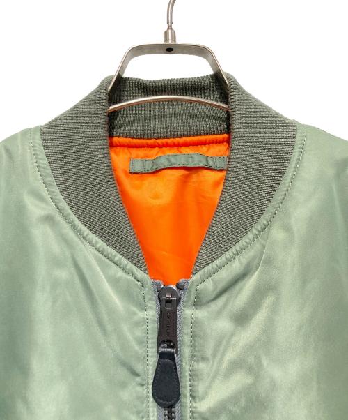 AVIREX（アヴィレックス）AVIREX (アヴィレックス) MA-1ジャケット グリーン サイズ:Lの古着・服飾アイテム