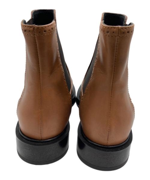 TOD'S（トッズ）TOD'S (トッズ) サイドゴアブーツ ブラウン サイズ:361/2の古着・服飾アイテム