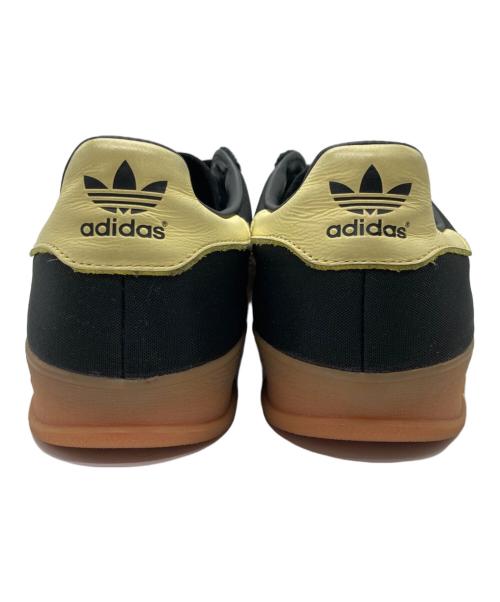 adidas（アディダス）adidas (アディダス) GAZELLE INDOOR lze50 コアブラック×オールモストイエロー×ガム ブラック サイズ:26cmの古着・服飾アイテム