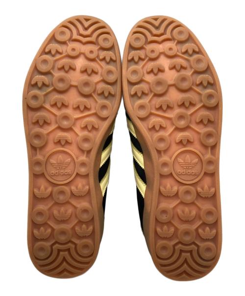 adidas（アディダス）adidas (アディダス) GAZELLE INDOOR lze50 コアブラック×オールモストイエロー×ガム ブラック サイズ:26cmの古着・服飾アイテム