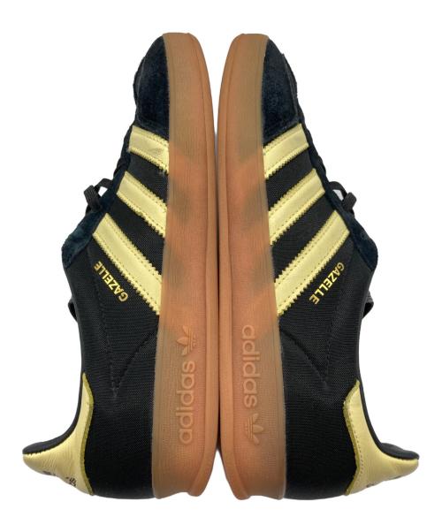 adidas（アディダス）adidas (アディダス) GAZELLE INDOOR lze50 コアブラック×オールモストイエロー×ガム ブラック サイズ:26cmの古着・服飾アイテム