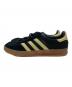adidas (アディダス) GAZELLE INDOOR lze50 コアブラック×オールモストイエロー×ガム ブラック サイズ:26cm：6000円