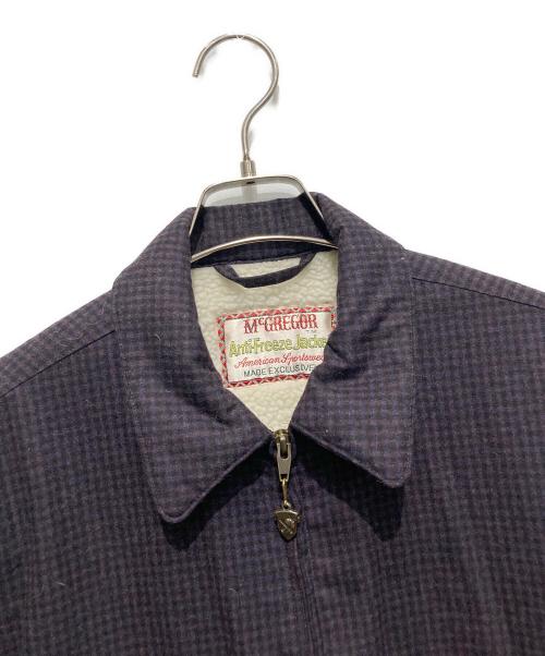McGREGOR（マックレガー）McGREGOR (マックレガー) WACKO MARIA (ワコマリア) ERMENEGILDO ZEGNA (エルメネジルド・ゼニア) Anti Freeze Jacket パープル サイズ:Sの古着・服飾アイテム