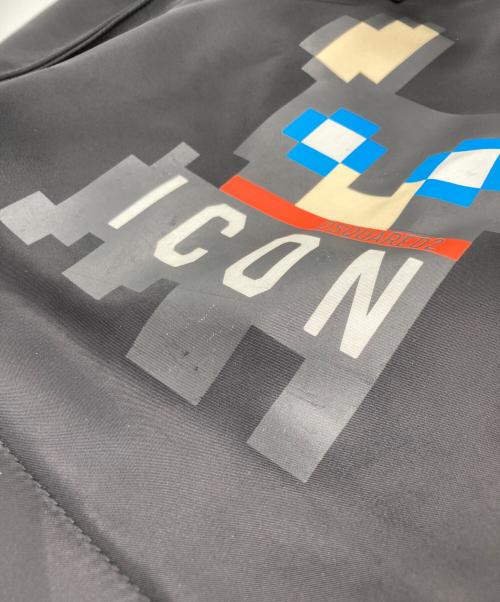 DSQUARED2（ディースクエアード）DSQUARED2 (ディースクエアード) icon chiro アイコン2WAYバッグ ブラックの古着・服飾アイテム