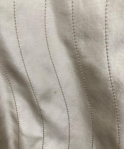 BALMAIN（バルマン）BALMAIN (バルマン) フォックスファーシルクリバーシブルコート ベージュ サイズ:Lの古着・服飾アイテム