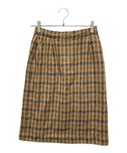 Christian Dior Sports（クリスチャン ディオールスポーツ）Christian Dior Sports (クリスチャン ディオールスポーツ) ウールチェックセットアップ ベージュ サイズ:Lの古着・服飾アイテム