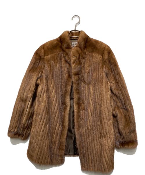 SAGA MINK（サガミンク）SAGA MINK (サガミンク) ファーコート ブラウン サイズ:11の古着・服飾アイテム