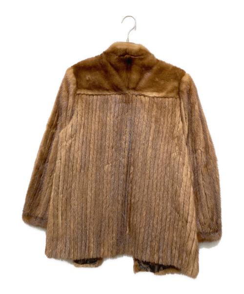 SAGA MINK（サガミンク）SAGA MINK (サガミンク) ファーコート ブラウン サイズ:11の古着・服飾アイテム