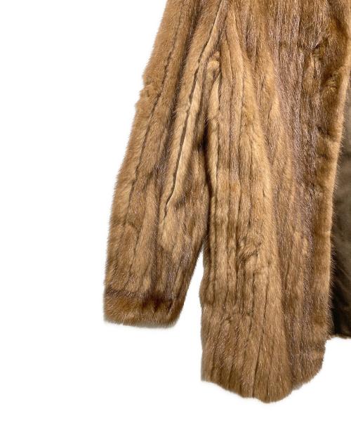 SAGA MINK（サガミンク）SAGA MINK (サガミンク) ファーコート ブラウン サイズ:11の古着・服飾アイテム