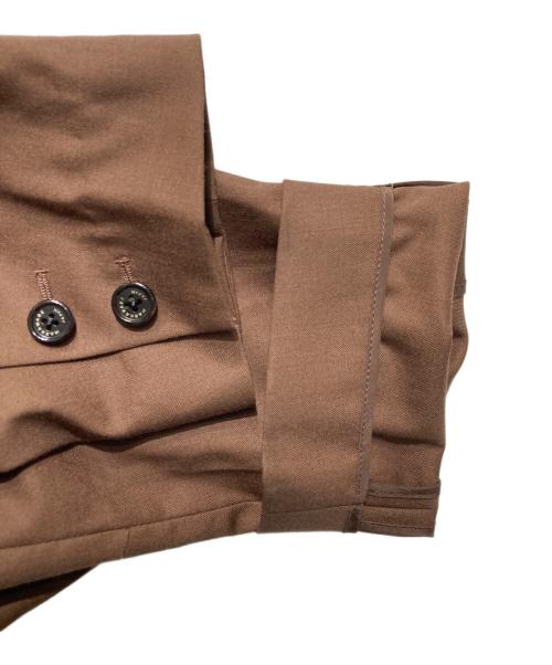 MARKAWARE（マーカウェア）MARKAWARE (マーカウェア) MARKAWARE ORGANIC WOOL TROPICALセットアップスーツ ブラウン サイズ:1の古着・服飾アイテム