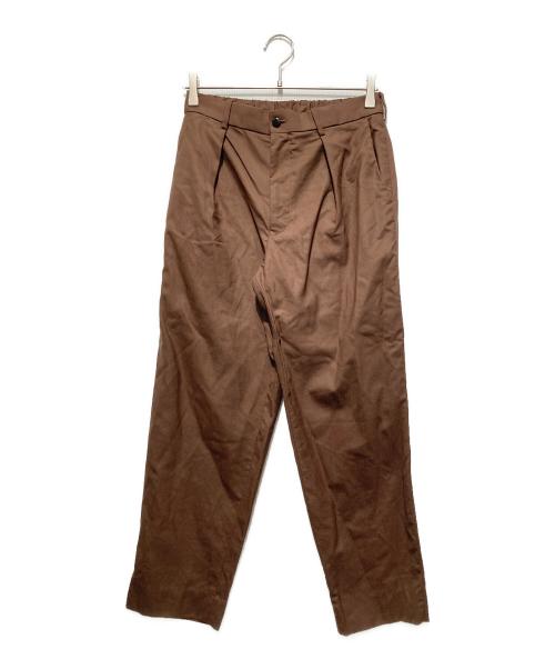 MARKAWARE（マーカウェア）MARKAWARE (マーカウェア) MARKAWARE ORGANIC WOOL TROPICALセットアップスーツ ブラウン サイズ:1の古着・服飾アイテム