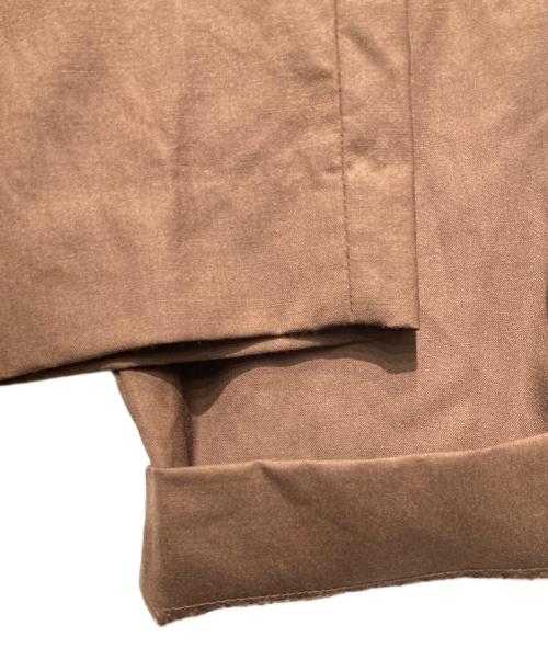 MARKAWARE（マーカウェア）MARKAWARE (マーカウェア) MARKAWARE ORGANIC WOOL TROPICALセットアップスーツ ブラウン サイズ:1の古着・服飾アイテム