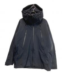 DESCENTE ALLTERRAIN（デザイント オルテライン）の古着「ハードシェルジャケット CREAS」｜ブラック