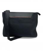 PAUL SMITHポールスミス）の古着「サコッシュショルダーバッグ」｜ブラック